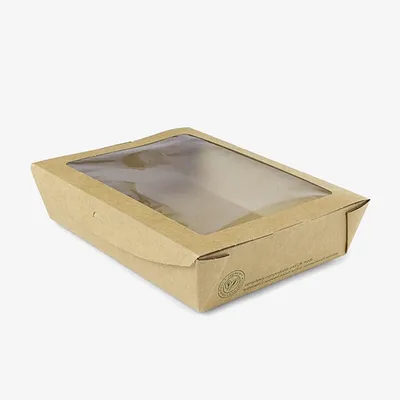 Vegware Large Window Salad Box - 32oz