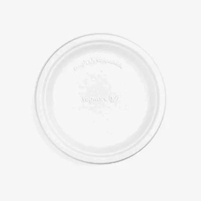 Vegware Bagasse Plate - 178 x 178 x 17mm