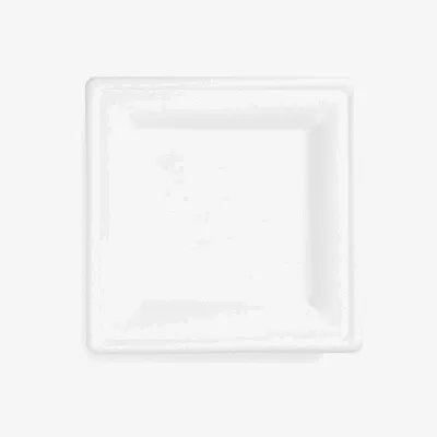 Vegware Bagasse Square Plate - 200 x 200 x 15mm