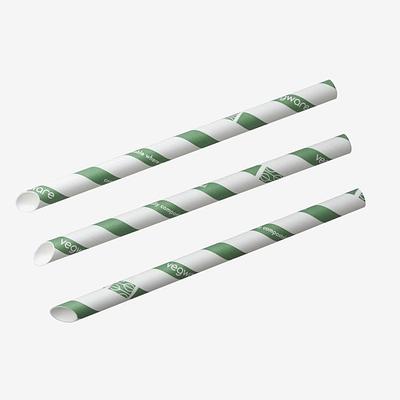 Bubble Tea Stripe Straw