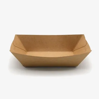 Kraft Large Folded Board Tray