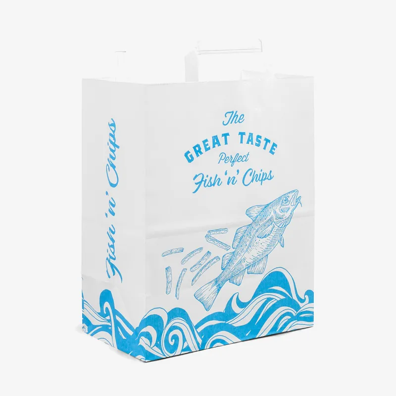 Paper Medium Fish and Chips Bag