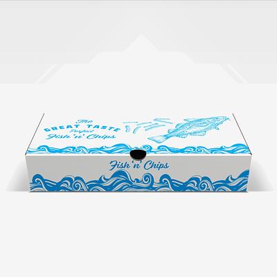 Medium Fish and Chips Takeaway Box