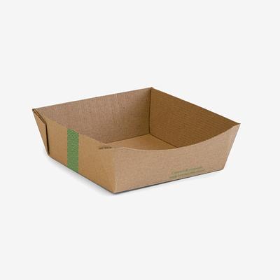 Vegware Microflute Food Tray (Microflute Food Tray)