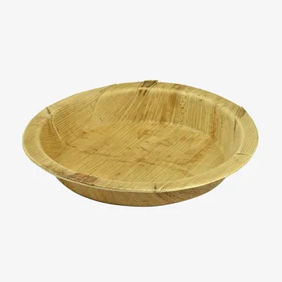 Palm Leaf Round Plate - 8 inch