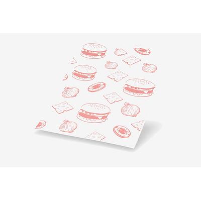 Printed Burger Wraps (Printed Burger Wraps 250x320mm)