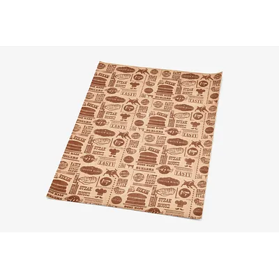 Paper Steak House Printed Greaseproof Sheets - 250mm / 350mm