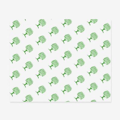Greaseproof Green Tree