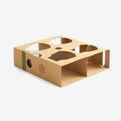 Splittable Card Cup Carrier