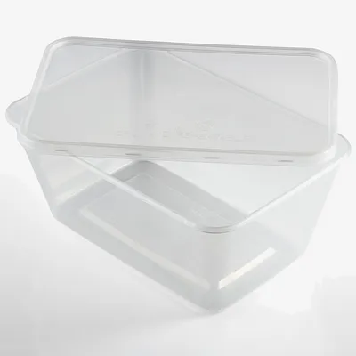 Plastic Microwaveable Container with Lids - 1000cc