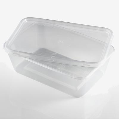 750cc Microwaveable Container with Lids