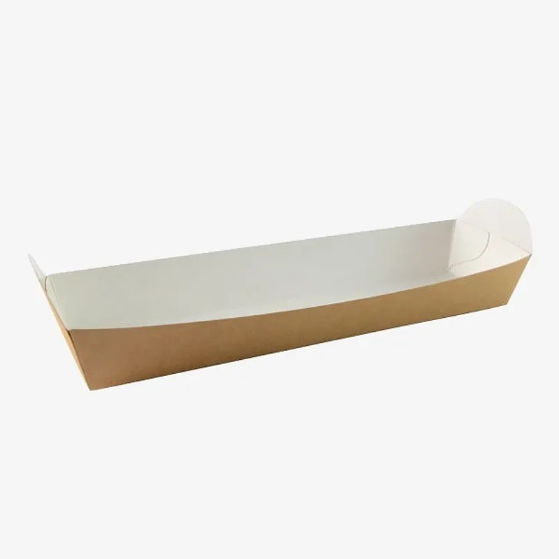 Kraft Baguette Tray - 245 x 60 x 30mm