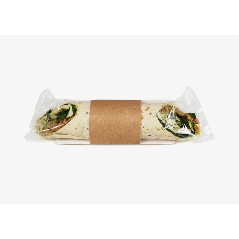 Long Tortilla Bag with Film Wrap Packaging