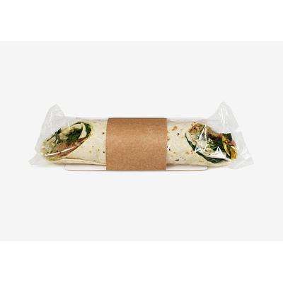 Long Tortilla Bag with Film Wrap Packaging
